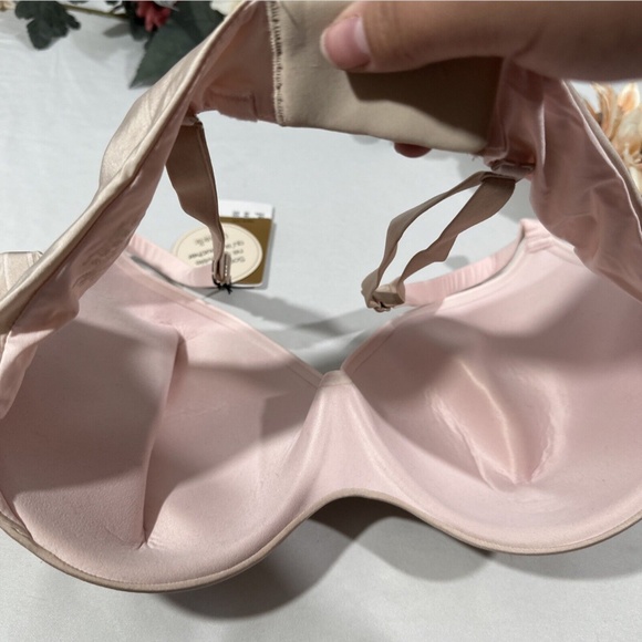 NWT $74 Chantelle Intimates [ 38DD US ] Invisible Demi T-Shirt Bra‎ Nude - Picture 9 of 11